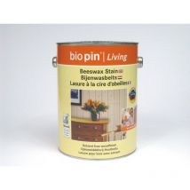 Biopin - Lasure à la cire d'abeille naturelle incolore 2,5L soit 35m² - nuance de bois