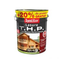 Lasure Thp +20% 8 ans chêne moyen satiné 6 l - Syntilor