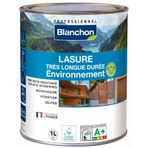 Lasure 1L Chêne Moyen très longue durée environnement Blanchon