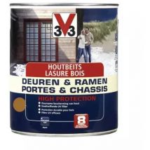 Lasure Portes et chassis 8ans High protection Chêne Moyen 2,5 l - V33