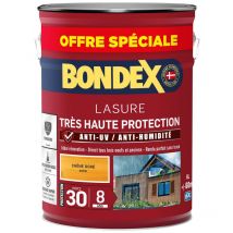 Lasure 8ans Très Haute Protection Satiné Bidon 5L+20%GRATUIT