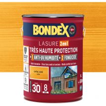 Lasure Très Haute Protection - 5L - Chêne Doré Bondex