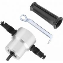 Soleil - Grignoteur de Métal - Outil de Coupe Portable à Double Tête pour Tôle