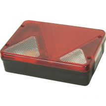 Laterne 6 fonct.+Feuer rechts zurück Aj.ba 16049