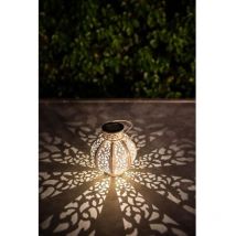 Laterne M Tal Vintage Beige 10 Lumen H17cm - Galix
