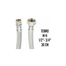 Latiguillo termo M1/2' x H3/4' 30 cm