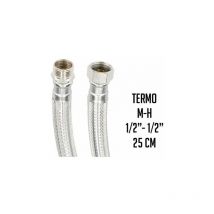 Latiguillo termo M1/2' x H1/2' 25 cm