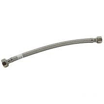 Neoperl iberica latiguillo h 3/8 - h 1/2 de 30cm inox , Latiguillo para instalaciones de agua. -Conexiones terminales de latón niqueladoManguera