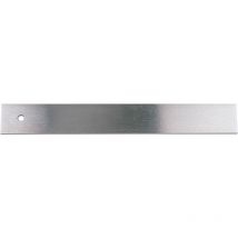 Règle de mesure en acier polie sans graduation norme d'usine 600x40x5 mm mib WPL600