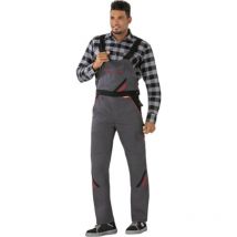 Peto Highline talla 46 pizarra / negro / rojo PLANAM