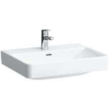 Laufen Pro S - Lavabo, 600x465 mm, 1 trou pour robinetterie, avec LCC, blanc H8109634001041