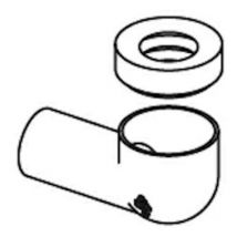 Accessoires - Tuyau de raccordement à l'évacuation H8949730000001 - Laufen