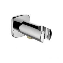 Laufen - Accessoires de douche - Raccord pour flexible de douche avec support mural City 1/2', chrome HF504773100000