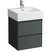 Laufen - Lani - Meuble-vasque, 48x45x52 cm, 2 tiroirs, gris H4035121122661