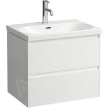 Laufen Lani - Meuble-vasque, 64x44x52 cm, 2 tiroirs, blanc mat H4035421122601