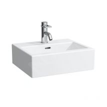 Laufen Living - Lave-mains 450x380 mm, avec 1 trou pour robinetterie, blanc H8154320001041