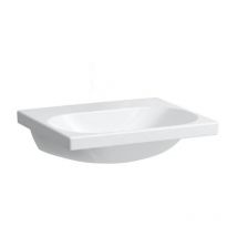 Laufen - Lua - Lavabo de meuble 55x46 cm, sans trop-plein, sans trou pour robinet, lcc, blanc H8160824001421