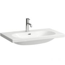 Laufen - Lua - Lavabo de meuble 80x46 cm, avec trop-plein, trou pour robinetterie, blanc H8160870001041
