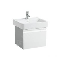 Laufen - Pro - Meuble pour lavabo, 470x450x390 mm, 1 tiroir, blanc brillant H4830230954751