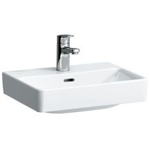 LAUFEN PRO S Aufsatzhandwaschbecken, 1 Hahnloch, mit Überlauf, US
