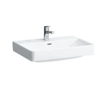 Laufen - Pro s - Lavabo, 650x465 mm, 3 trou pour robinetterie, avec lcc, blanc H8109644001081