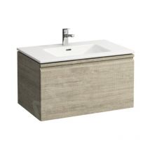 Laufen - Pro s - Meuble avec lavabo, 800x500 mm, chêne clair H8609644791041