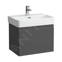 Pro s - Meuble pour lavabo 510x370x390 mm, 1 tiroirs, graphite mat H4830210954801 - Laufen