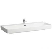 Laufen - pro s Waschtisch, 2 Hahnlöcher, mit Überlauf, 1200x460mm,