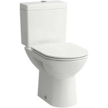 Laufen - Pro - Set completo di wc combinato in piedi, scarico inferiore, SoftClose, bianco H8679510009701
