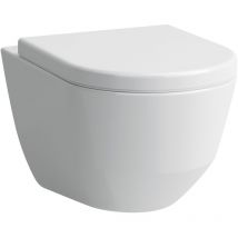 Laufen Pro - WC sospeso, 530x360 mm, rimless, con LCC, bianco H8209564000001