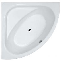 Laufen - Solutions - Baignoire d'angle avec support, 140x140 cm, blanc H2425010000001