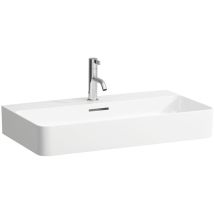 Laufen Val Waschtisch – unterbaufähig – ohne Hahnloch – ohne Überlauf – Saphirkeramik – 750mm x 420mm x 115mm