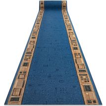 Läufer Antirutsch jena blau 120cm blue 120x160 cm