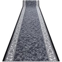 Rugsx - Läufer Antirutsch romantic Ornament, rutschfest grau 100cm grey 100x310 cm