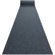 Läufer- Türmatte rutschfest ceylon Draußen, Drinnen grau 0901 100cm grey 100x500 cm