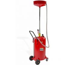Dema - Lauffanggerät 60l Öl Auffanggerät Ablassbehälter Ölablassbehälter Pneumatisch