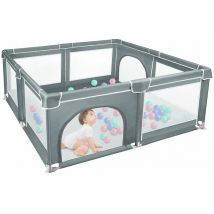 Laufgitter für Baby,Faltbar Baby Haloyo Playpen Kinderzaun,Oxford-Gewebe Laufgitter Baby,Kinder-Laufstall,Laufstall Weich et Rutschfest,180 x 150 x
