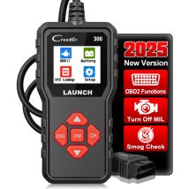 Launch Cr300 Mehrmarken-kfz-diagnosegerät, Universelles Obd2-kfz-diagnosegerät (französisch), Motorfehlercode-lesegerät, Kompatibel Mit Allen Obd2-