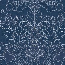 Silchester Vliestapete Midnight Seaspray Blue 10mx52cm - Laura Ashley