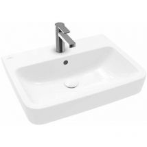 Villeroy&boch - O.novo - Lavabo 60x46 cm, con troppopieno, foro per miscelatore, bianco alpino 4A416001
