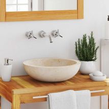 Furniture Limited - Lavabo 40x12 cm mármol color crema