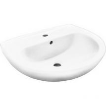 Lavabo sospeso felce in ceramica largo 64 cm