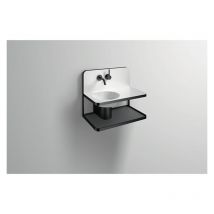 Alape - Lavabo Steel 19 WP.S19.1, A:600mm, A:497mm, F:360mm, cubeta
