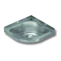 Goman - Lavabo antivandalo angolare inox