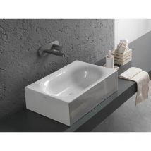 Hatria - Lavabo appoggio bianco 40 Valley