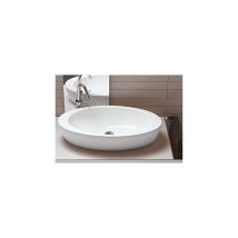 Lavabo appoggio bianco 75 Nido Hatria