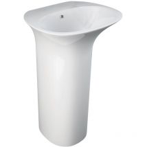 Lavabo autoportante sensation s/foro per rubinetto senza foro