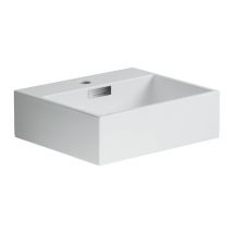 Cristina Ondyna - Lavabo céramique à suspendre quarelo L.50xP.42xH.12.5 cm