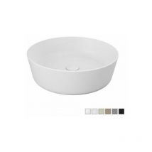 Lavabo da appoggio feeling tondo Bianco Alpino