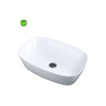 Lavabo Da Appoggio In Ceramica Bianca Modello Ctl 60 60x38 Cm Barbottina